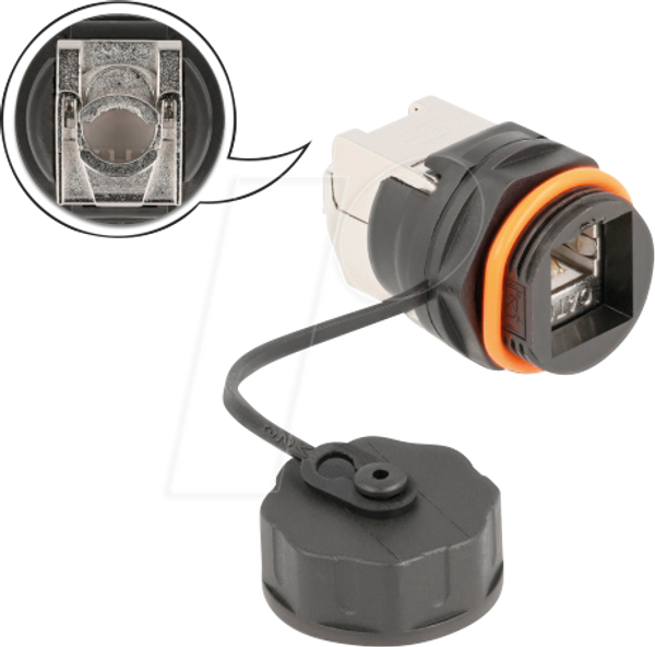 Роз'єм кабелю RJ45 до Cat.6A LSA