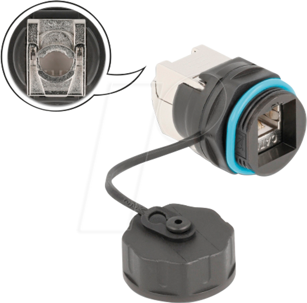 Роз'єм кабелю RJ45 до Cat.6A LSA