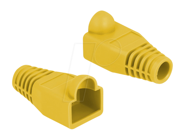 Розвантажувальні елементи для RJ45, жовті, 20 штук