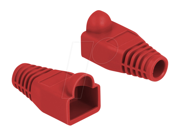 Розвантажувальні елементи для RJ45, червоні, 20 штук