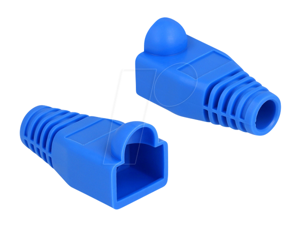 Розвантажувальні елементи для RJ45, сині, 20 штук