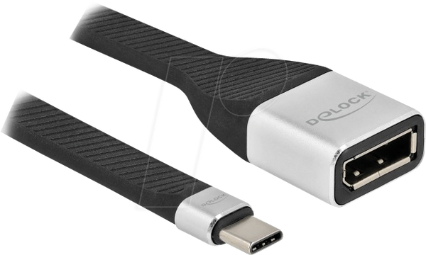 Шлейф, USB-C > DP, 4K 60 Гц, режим DP Alt, 14 см