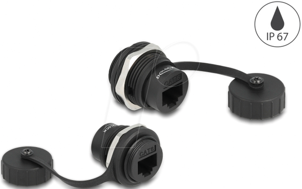 Вбудований роз'єм RJ45 Cat.6 із захисною кришкою IP67