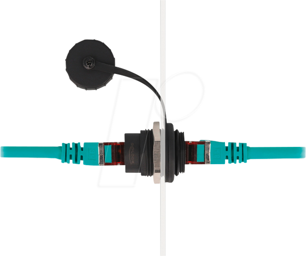 Вбудований роз'єм RJ45 Cat.6 із захисною кришкою IP67