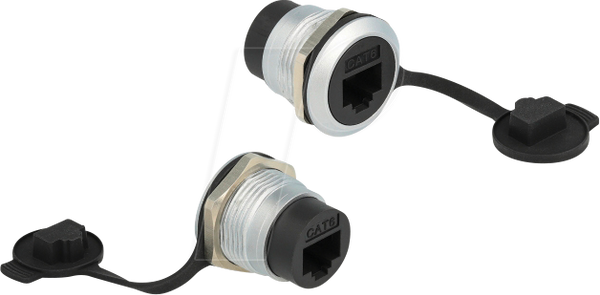 Вбудований роз'єм RJ45 Cat.6 із захисною кришкою