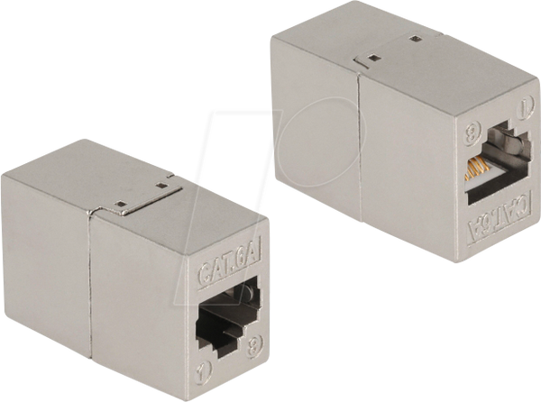 Модульний перехідник RJ45 (мама) > (мама) Cat.6a