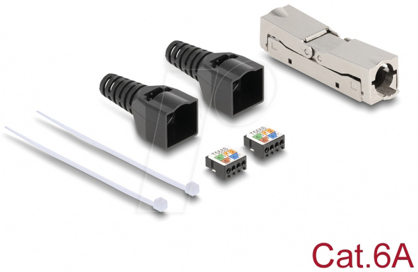 Роз'єм RJ45 LSA > LSA, Cat.6a, без інструментів