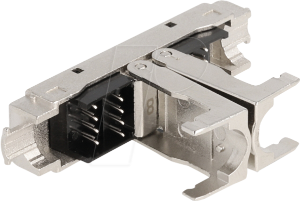 Роз'єм RJ45 LSA > LSA, Cat.8.1, без інструментів
