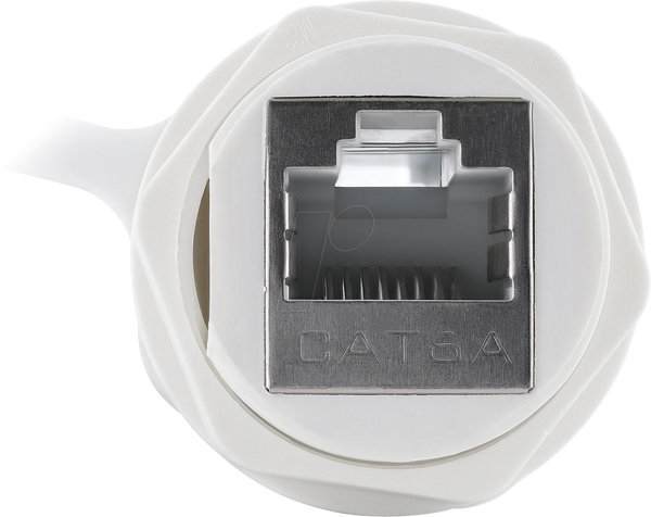 З'єднувач кабелю RJ45 гніздо - RJ45 гніздо Cat.6a з M23.5 x 1.5 м