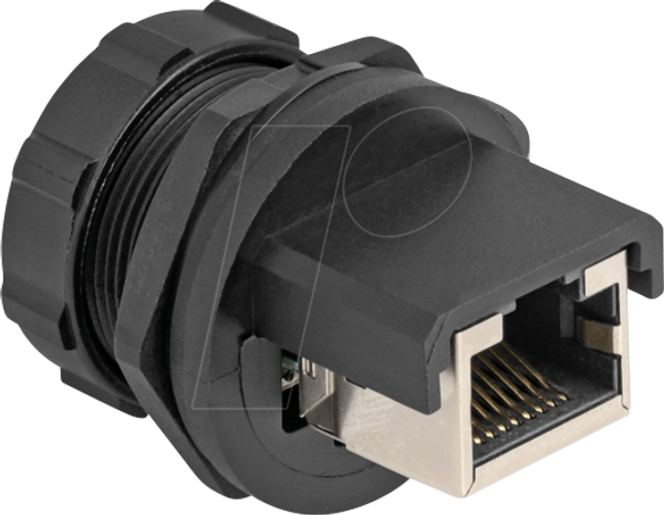 З'єднувач RJ45 Cat.6a для прихованого монтажу з герметичною кришкою