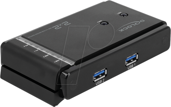 Матричний комутатор USB 5 Гбіт/с, 2 порти USB-A на 2 порти USB-B