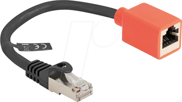 Адаптер захисту пристроїв RJ45 Cat.6A S/FTP 20 см (роз'єм для реклами)