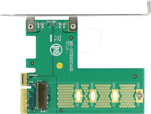 Карта PCIe > 1 x M.2 Key M NVMe