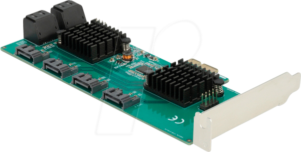 PCIe x1 > 8x SATA 6 Гбіт/с