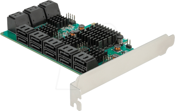 16-портова карта SATA PCI Express x4