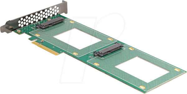 PCIe 4.0 x8 > 2x U.2 NVMe SFF-8639