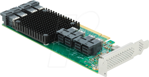 PCIe x16 > 8 x SFF-8643 NVMe