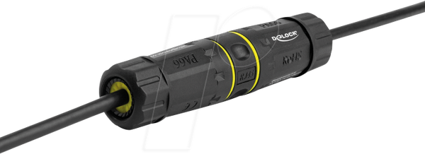 Роз'єм кабелю RJ45 - RJ45 з різьбою M23