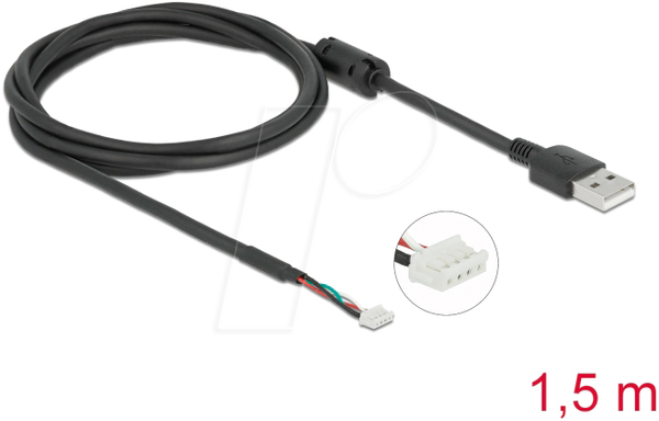 Кабель USB 2.0, A чоловічий - 4-контактний чоловічий для камери, 1,5 м