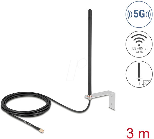 Роз'єм SMA для антени 5G LTE, всеспрямований