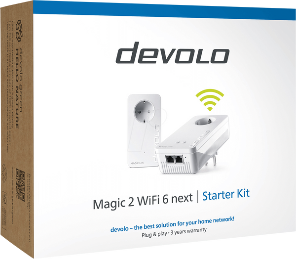 Комплект Powerline Kit Magic 2 WiFi 6 (2 устройства)