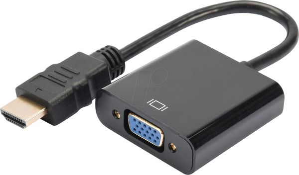 Перехідник HDMI, гніздо HDMI на гніздо VGA