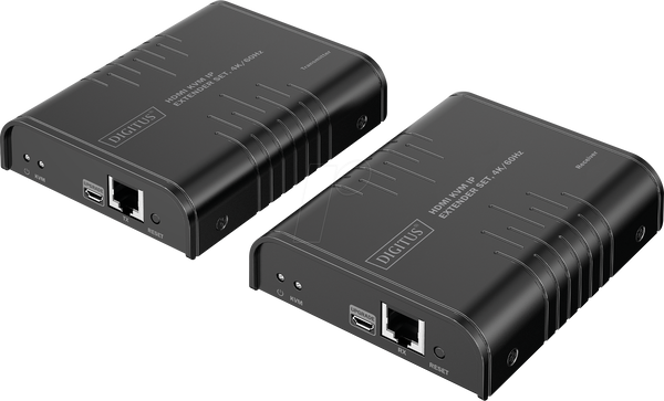 Комплект KVM-розширювача, HDMI, USB, RJ45, 4K/60Hz