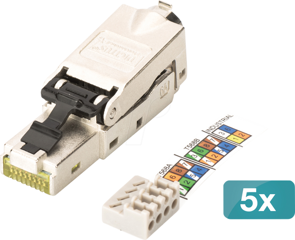 Польовий роз'єм RJ45, Cat.6a STP, 2 шт.