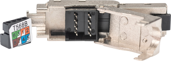 Польовий роз'єм RJ45, Cat.6a
