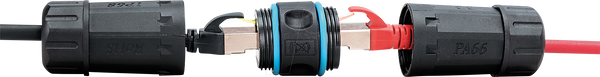 Зовнішнє підключення Cat.6a, IP68, RJ45