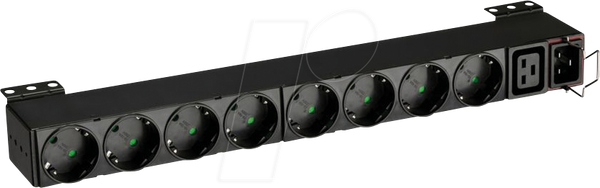 PDU, 8 контактів заземлення, 1 C19