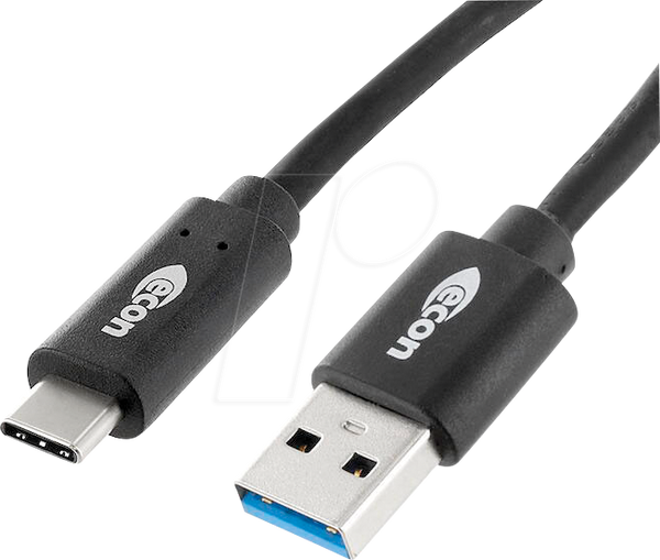 Кабель USB 3.1, роз'єм USB-A - USB-C, 0,5 м