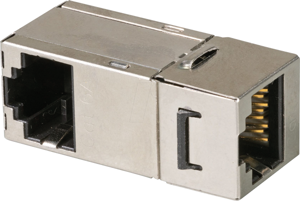 Модуль Keystone, RJ45, STP, Cat.6a, 90°