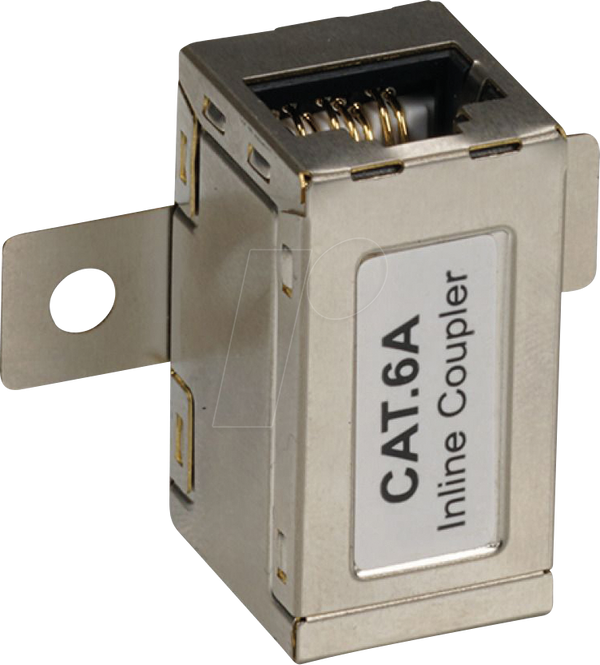 Модуль Keystone, RJ45, STP, Cat.6a з фланцем
