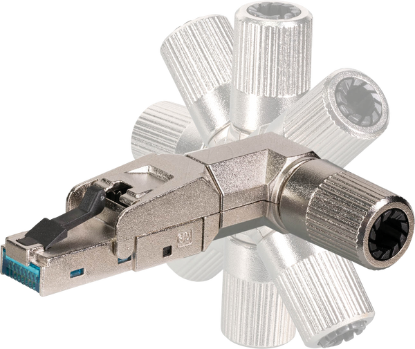 Штекер RJ45, польовий, Cat.6a, STP