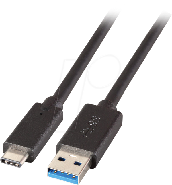 Кабель USB 3.0, роз'єм C - роз'єм A, 0,5 м