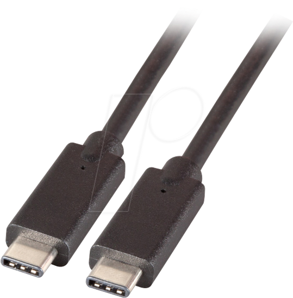 Кабель USB 3.2, роз'єм C до роз'єму C, 0,5 м