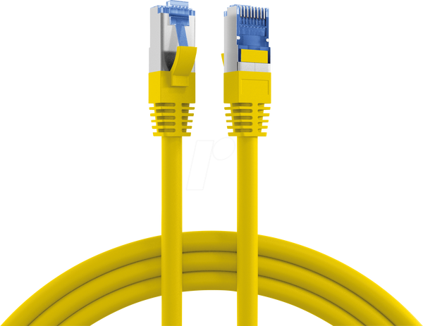 Патч-кабель S/FTP категорії 6A, Super Flex, 30 м, жовтий