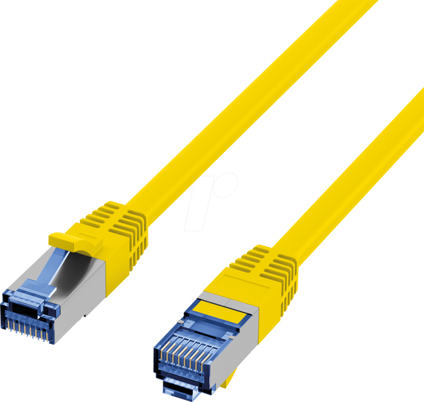 Патч-кабель S/FTP категорії 6A, Super Flex, 30 м, жовтий