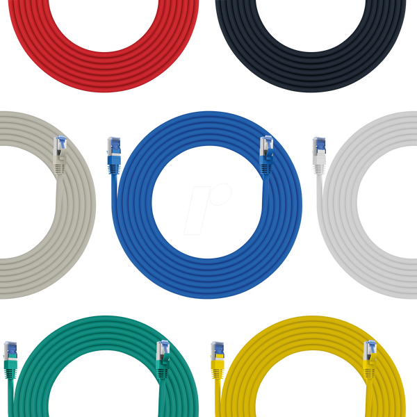Патч-кабель Cat.6a S/FTP SFlex, 2 м, зелений