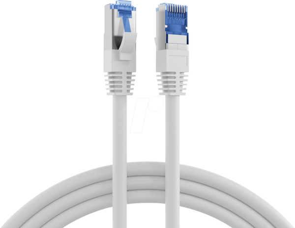 Патч-кабель S/FTP категорії 6A, Super Flex, 0,15 м, білий