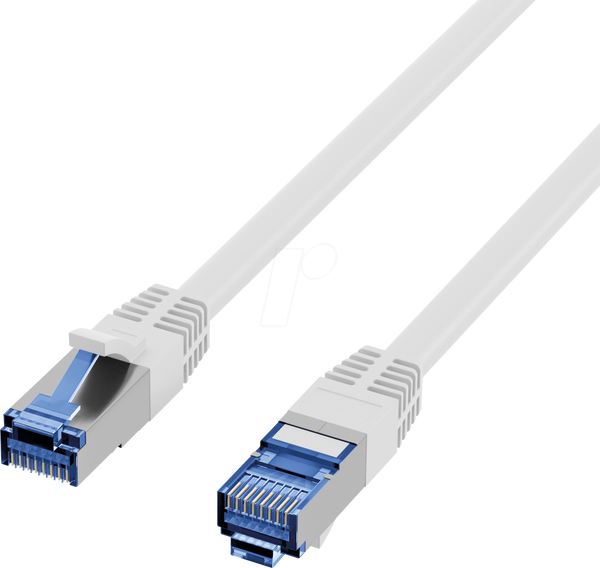 Патч-кабель S/FTP категорії 6A, Super Flex, 20 м, білий