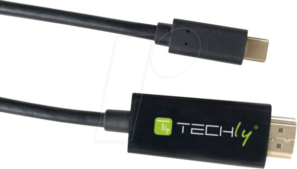 Кабель USB 3.1, роз'єм C до роз'єму HDMI, 4K, 2 м