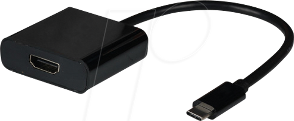 Адаптер, USB-C > HDMI, 4Kat 60 Гц, білий, 0,15 м
