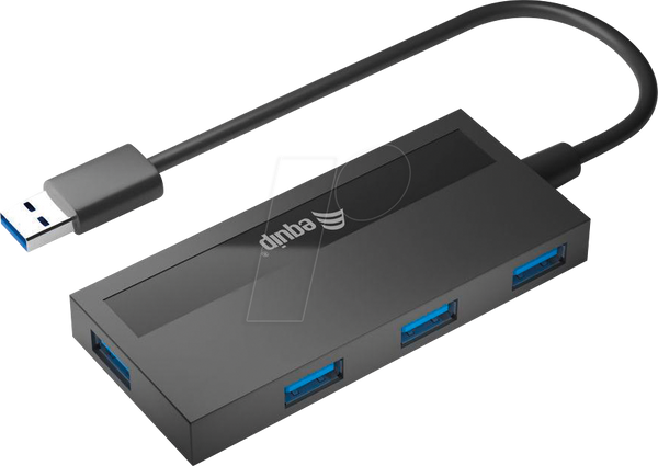 USB 3.0 4-портовий концентратор, 4x A + USB-кабель