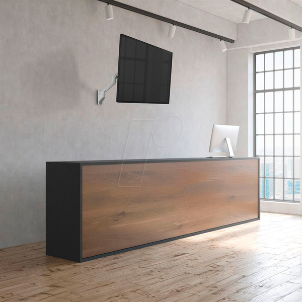 Кронштейн для монітора Ergotron HX до 42 дюймів - настінний, білий
