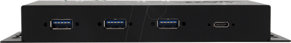 4-портовий USB 3.2 концентратор із зарядкою USB PD (захист від перенапруги)