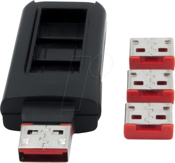 Блокування порту USB-A (1x ключ, 4x замки)