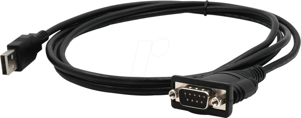 Перетворювач USB 2.0, USB-A на RS-232, FTDI, 1,8 м