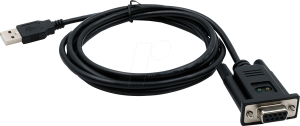 Перетворювач USB 2.0, USB-A на RS-232, 1,8 м